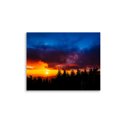 T.Kiwi Sunset at Mt.Mitchell