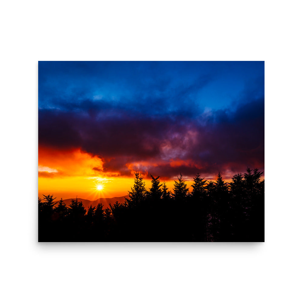 T.Kiwi Sunset at Mt.Mitchell