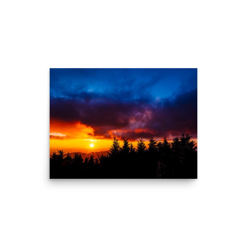 T.Kiwi Sunset at Mt.Mitchell