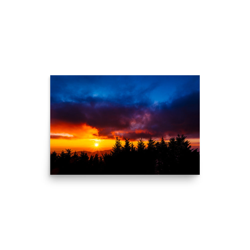 T.Kiwi Sunset at Mt.Mitchell