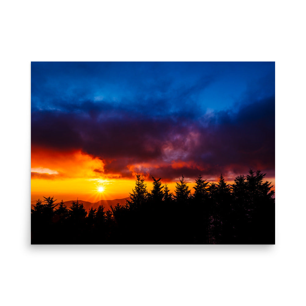 T.Kiwi Sunset at Mt.Mitchell