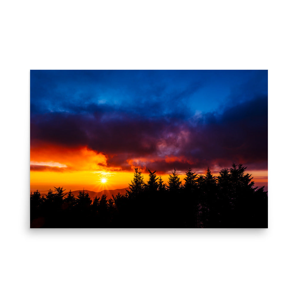 T.Kiwi Sunset at Mt.Mitchell